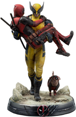 MARVEL Movie DEADPOOL & WOLVERINE DELUXE 1:10 Statue Iron Studios Sideshow