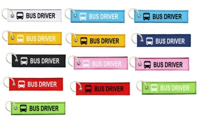 Schlüsselanhänger Schlüsselband Busfahrer