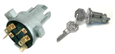 5 Prong Ignition Switch Assembly 1967 Firebird Camaro 1966-1967 Nova Cutlass 442