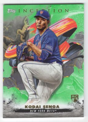 2023 Topps Inception Green Kodai Senga RC Mets