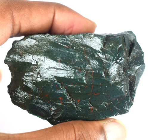 431 Karat grüner Malachit Chrysokoll Natur Edelstein grobes Sammlungspräparat - Bild 5 von 5