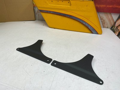 ?OEM Harley Wrinkle Black Rigid Side Plate Kit FLSTF FXST FXSTB 