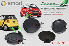 1 TAPPO NERO PARAURTI POSTERIORE ED ANTERIORE SMART FORTWO 451 7/2007 > 10/2014 