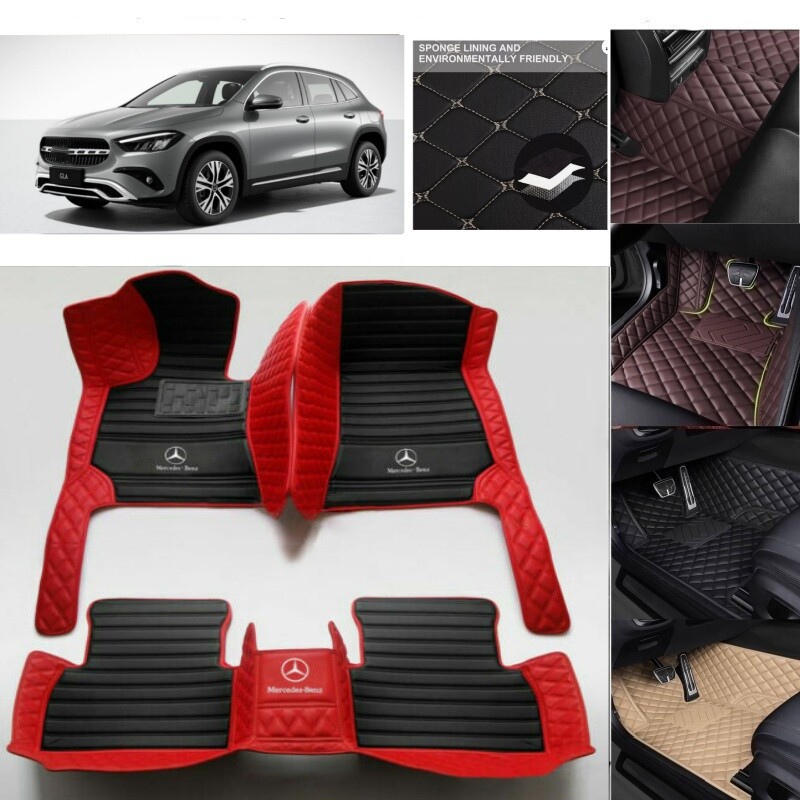 Alfombrillas coche de lujo para Mercedes-Benz GL GLA GLB año 2007-2025