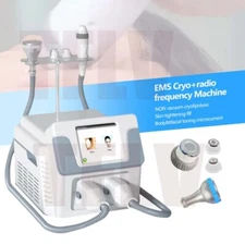 Body Radio frequency Hot and Cold Hammer Cryo therapy Beauty Slimming Machine