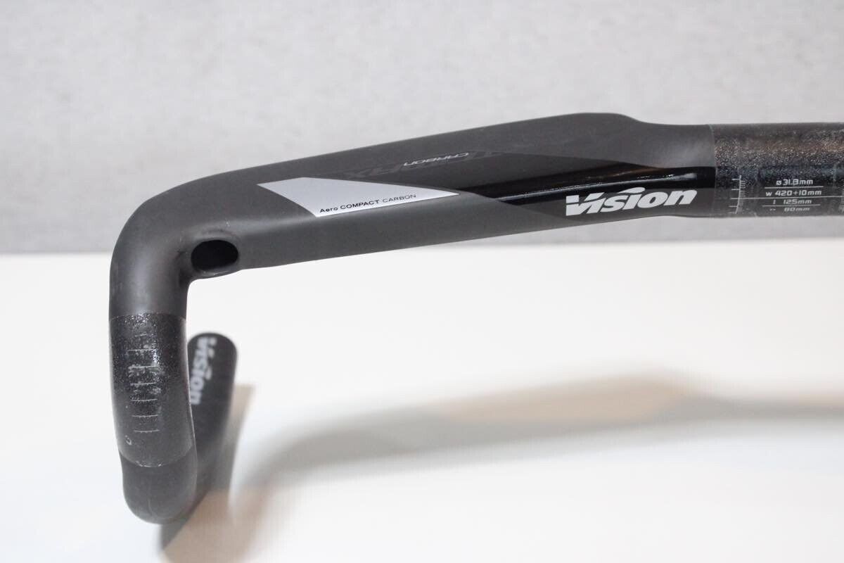 Vision TRIMAX Aero Compact Carbon Drop Handle 420mm/10mm