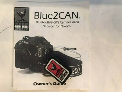 Red Hen Systems BLUE2CAN GPS UNIT FOR GEOTAGGING for Nikon DSLR