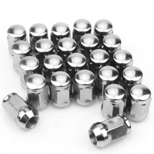 Set Of 24pcs Lug Nuts For Chevy Ford Truck Chrome Acorn 14x1.5 Lug Nut L15ca Set Of 24pcs Lug Nuts For Chevy Ford Truck Chrome Acorn 14x1.5 Lug Nut L15ca
