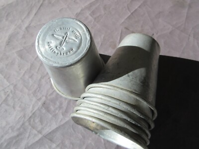 Tazza/piatto In Alluminio Vintage Per Kit Da Mensa Militare, Scatola Per Il Pranzo Militare, Soldato - Italia - Foto 4