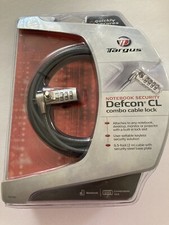 Targus DEFCON CL Laptop Notebook Cable Combination Cable Lock PA410U
