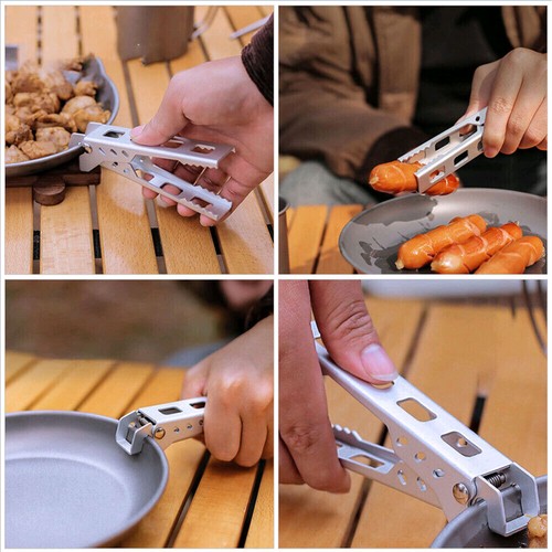 Outdoor Camping Cooking Anti-hot Anti-Scald Pot Pan Gripper Barbecue Cookware - Picture 5 of 13
