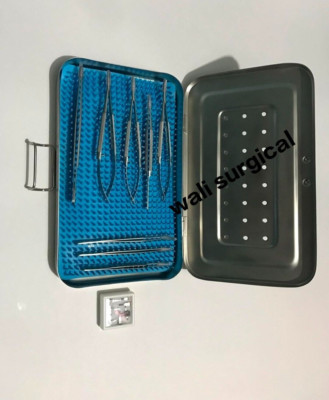 Hand Surgery Basic Set Of Micro Surgical Instruments With Case ...