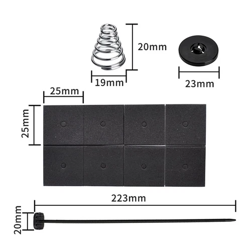Universal Kunststoff Befestigungsstifte für SPAL 12V & 24V Lüfter Kühlerlüfter - Bild 9 von 9