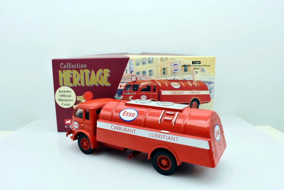 Modellino Camion 1:50 Renault faineant citerne ESSO Corgi diecast modellismo - Immagine 4 di 4