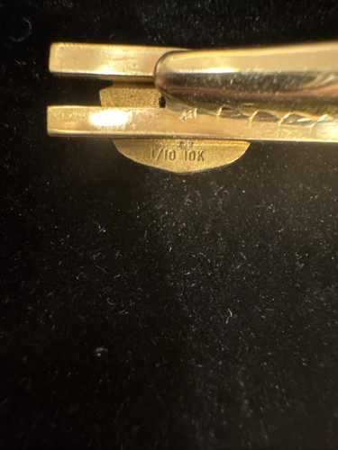 Fermacravatta vintage Ford Advanced Truck Workshop 1/10 10K & 12K GF Gold Filled - Foto 7 di 9