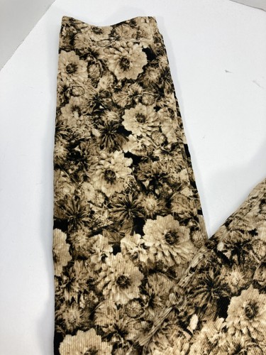Madewell Skinny Skinny Photoflower Black & Tan Brown Cords Pants Sz 25 28x32 - Picture 3 of 12