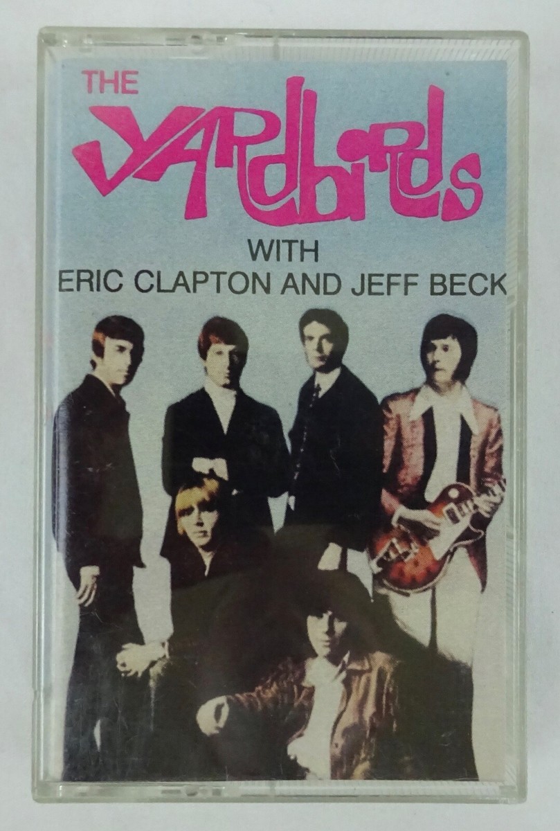 The Yardbrids Cassette The Yardbirds with Eric Clapton and Jeff