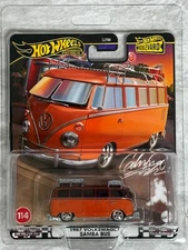 2024 Hot Wheels Boulevard # 114 , 1967 Volkswagen Samba Bus , Free shipping !