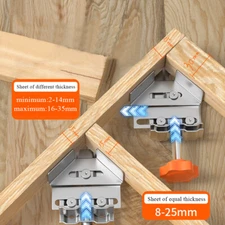 Corner Clamp 90 Degree Right Angle Clamps for Crafting Project Wood Tools