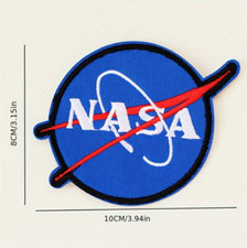 Astronaut Bügelbild – Weltraum Applikation 4x4,5cm Zum Aufbügeln Oder Aufnähen