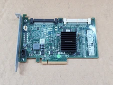 Lot of 2 Dell T774H PERC 6i PCI-e SAS RAID Controller Card