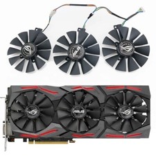 ASUS ROG STRIX RX 480 RX580 GTX 980 TI R9390X Cooling Fan GPU Video Cards Fans