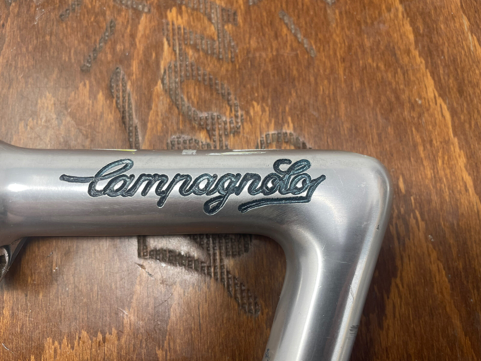 Vintage   Cinelli 1A  Campagnolo Tricolour Panto Silver Quill Stem 115mm RARE  B