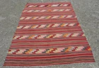 6x9 Vintage Kilim Area Rug, Turkish Runner kilim Rugs, Rugs for living room