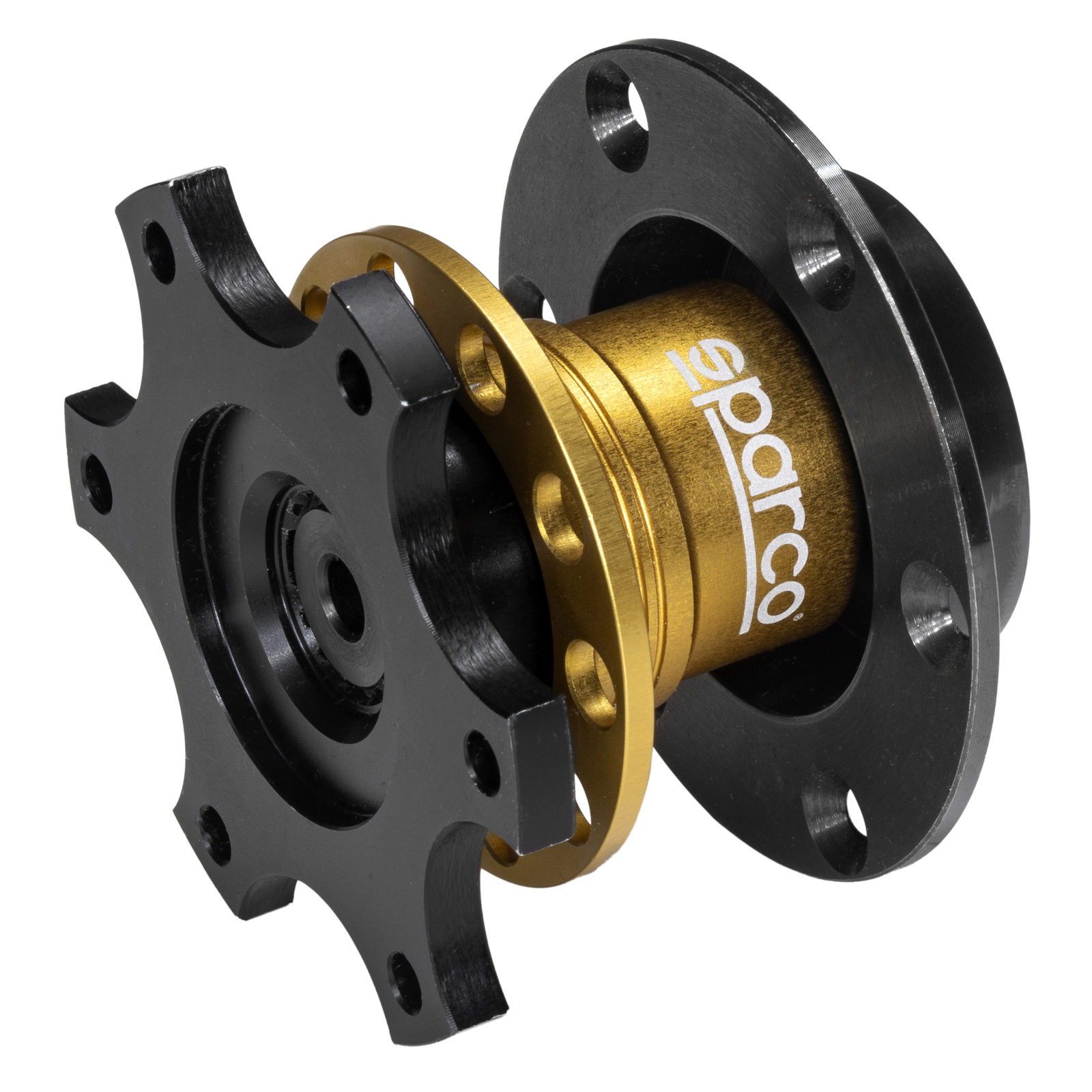 Sparco Bolt On Quick Release Race Racing Competition Steering Wheel Boss