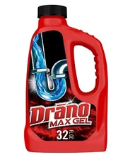 Drano Max Gel Drain Clog Remover and Cleaner for Shower or Sink Drains, Unclogs 