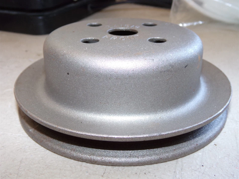 1972 73 74 Buick Smog Pump Pulley 1241519 OEM GM Skylark Riviera LeSabre - Image 3 of 3