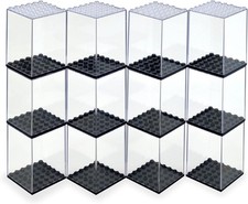 Minifigures Acrylic Display Case Action Figure Building Display Box Transparency