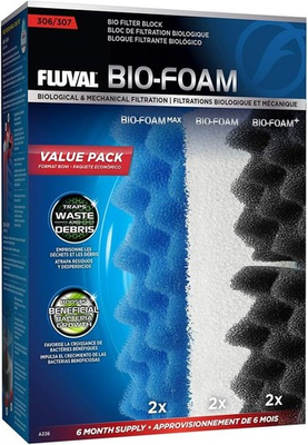 #ad #ad Fluval 306 307 Bio Foam Value Pack Replacement Aquarium Filter Media $19.05
