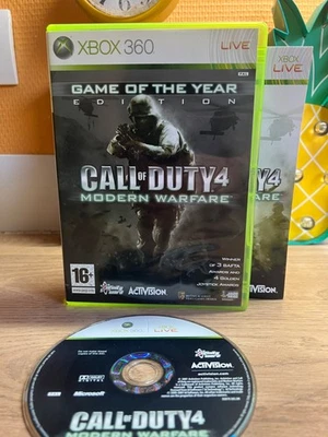 Call of Duty 4 Modern Warfare GOTY - Xbox 360 - Bon état - Complet - Pal - Photo 1/4