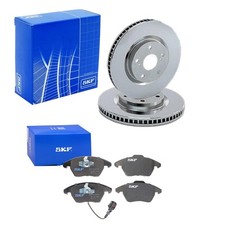 SKF BREMSSCHEIBEN 312mm+ BELÄGE VORNE passend für VW POLO 6R 6C AUDI A1 8X
