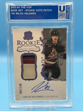 2023-24 The Cup #160 Milos Kelemen RPA Rookie PATCH AUTO RC /249 Coyotes