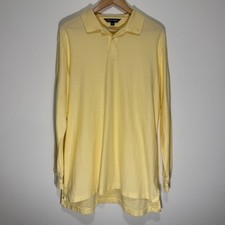 Vintage Polo Golf Ralph Lauren Long Sleeve Polo Shirt size Large