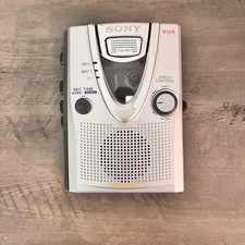 Sony TCM-400 Cassette Recorder Player Silver Tested Used from Japan READ Below