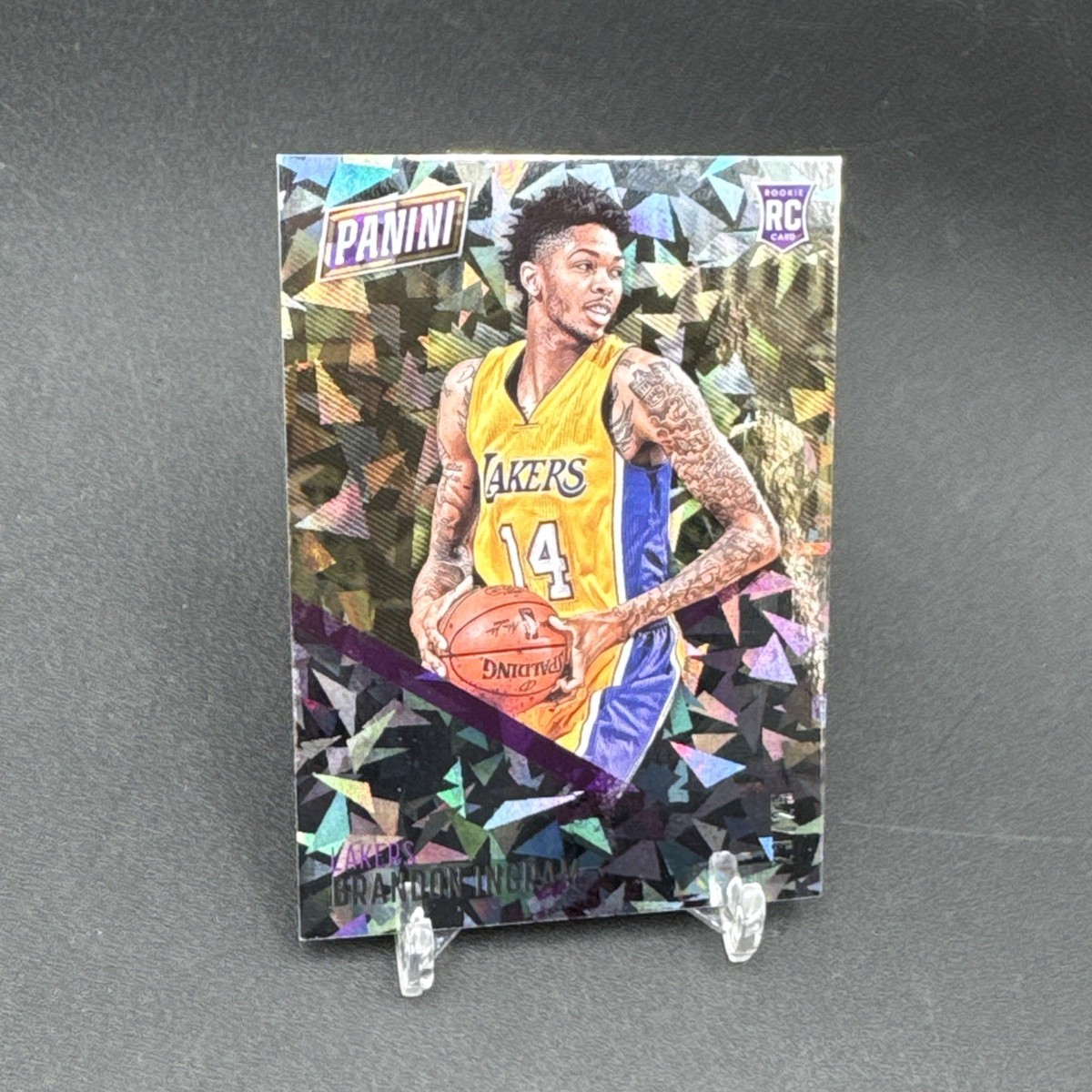2016 Panini National Convention Brandon Ingram /25 CRACKED ICE SSP