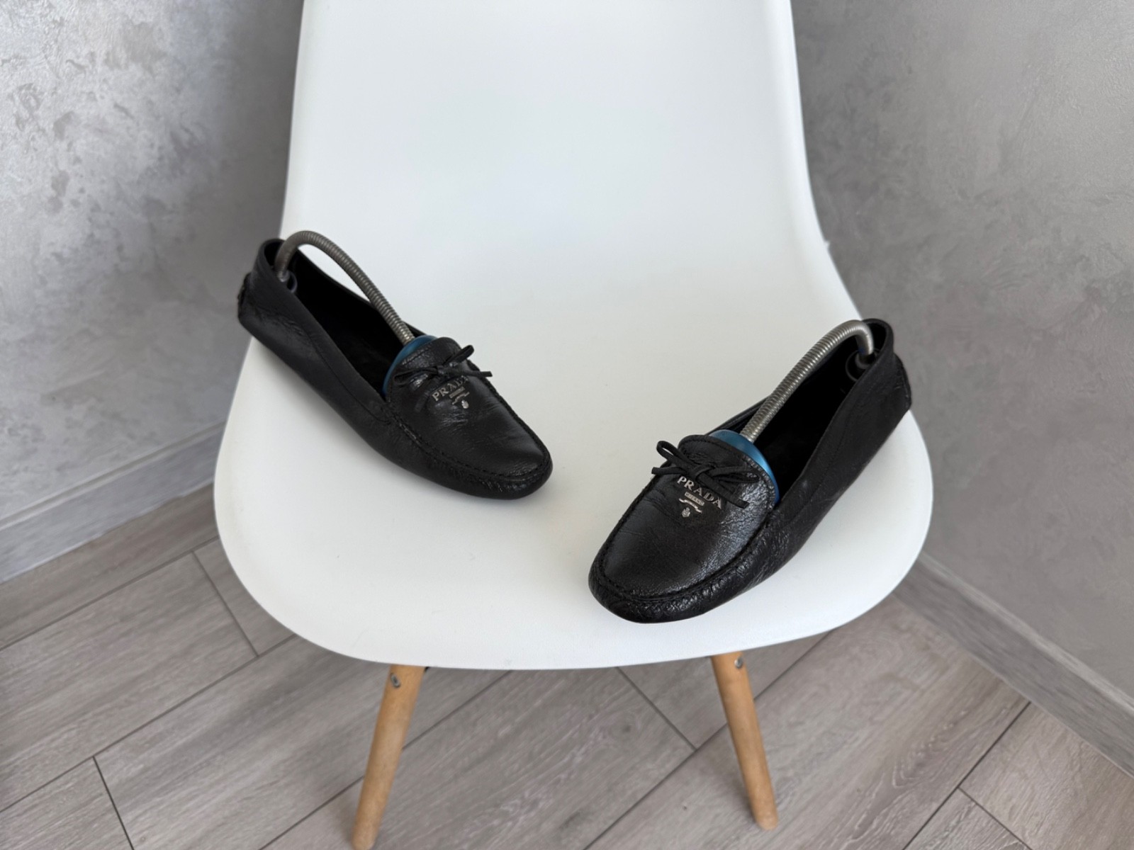 Prada Leather Ballet Flats for Women Stylish Comfort-image