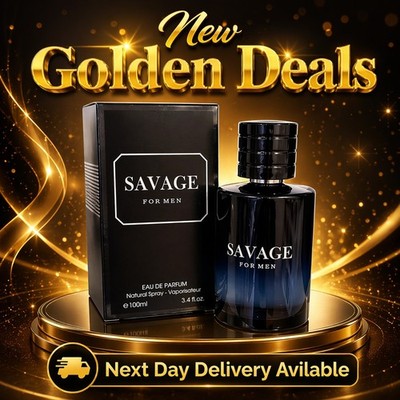 Savage For Men Pour Homme Men's Perfume 100ml Eau De Parfum Gift