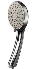 Croydex Shower Handset Eco Water Saving 5 Function Chrome Finnish AM169141