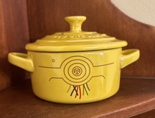 Le Creuset Star Wars Collection C-3po Mini Cocotte Nwob Yellow