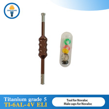 Male caps Retention caps for Novaloc Tools for Novaloc