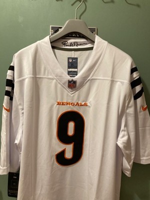 Cincinnati Bengals Nike NFL Top Joe Burrow #9 QB, Brandneu mit Etikett, Herren XL.