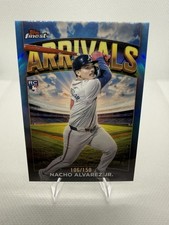 ⚾️⚾️🔥 2025 Topps Finest - Arrivals Nacho Alvarez Jr. #A-28 Rookie Sky Blue /150