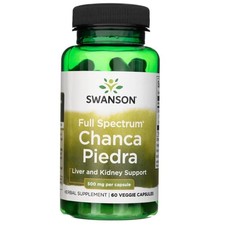 Swanson Vollspektrum Chanca Piedra 500 mg, 60 Kapseln