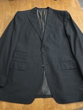 Tom Ford Charcoal Grey Wool Twill 2-Piece Sui...