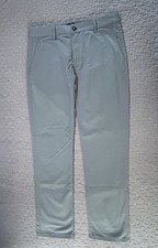 270$ Todd Shelton Cafe Pants 34x34 Lean Fit Sage Green Chinos Made in USA NWOT