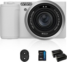 5K Digital Camera Mirrorless 64MP 12X Optical...
